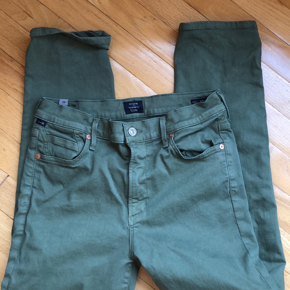 Citizens of humanity green denim